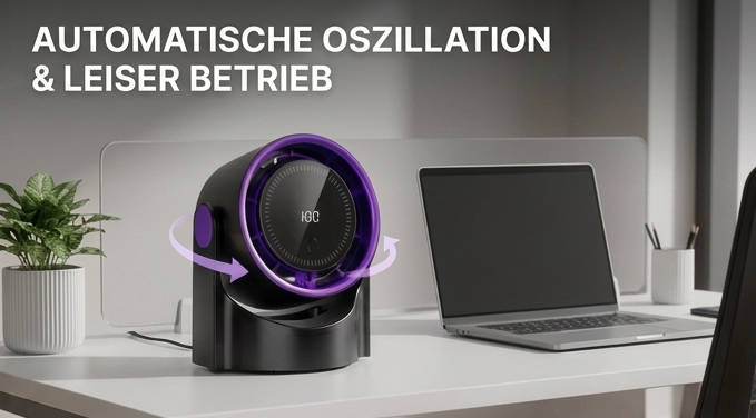 Breezeo X - Dein Hochwertiger Ventilator für Zuhause
