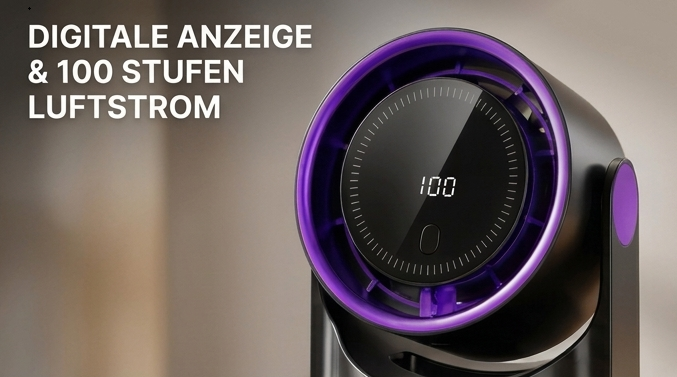 Breezeo X - Dein Hochwertiger Ventilator für Zuhause