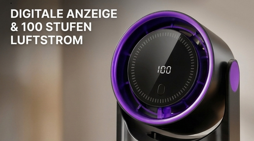 Breezeo X - Dein Hochwertiger Ventilator für Zuhause